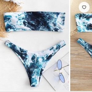Abstract bikini set